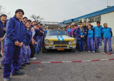 FUEL-ART, muestra de Arte y charla a cargo de Mauricio “Damon” Gallardo, en la EEST N°15 “Fundación Fangio”