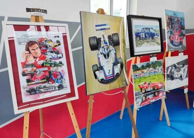 FUEL-ART, muestra de Arte y charla a cargo de Mauricio “Damon” Gallardo, en la EEST N°6 de Avellaneda