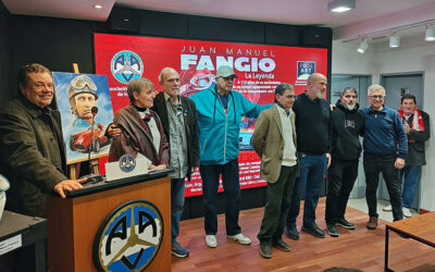 Juan Manuel Fangio: el arte celebra a una leyenda del automovilismo argentino