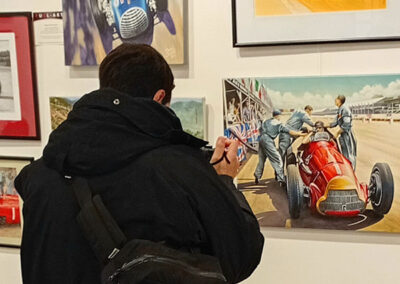 Exposición de Juan Manuel Fangio-Fuel Art